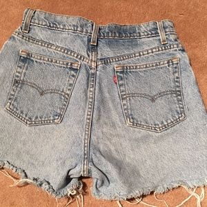 Levi Denim Cut-offs